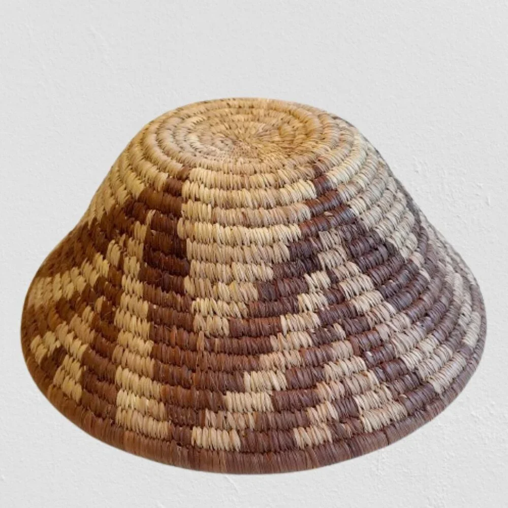 Coiled Vintage Bowl Basket Wall Art 11.5